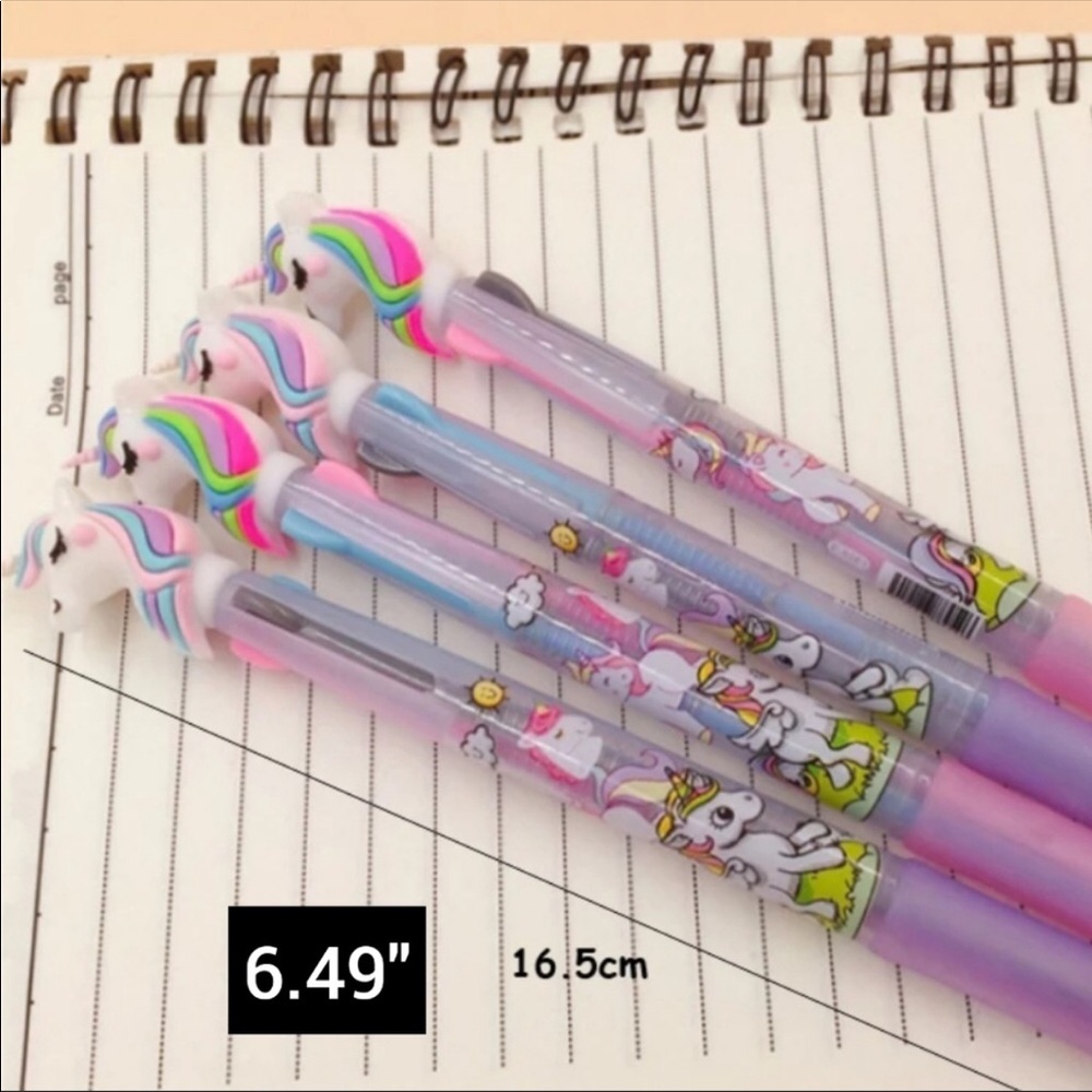 🦄Multicolored Ink Unicorn Pens🦄 - Picture 2 of 4